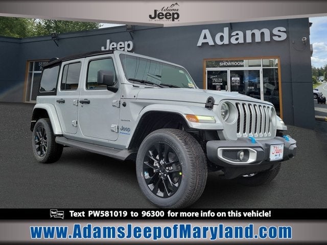 2023 Jeep Wrangler 4xe Sahara in Aberdeen, MD | Baltimore Jeep Wrangler 4xe  | Adams Jeep of Maryland