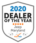 2020 DealerRater Dealer of the Year | Jeep Maryland