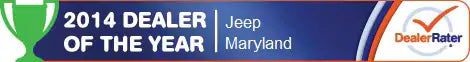 2014 DealerRater Dealer of the Year | Jeep Maryland