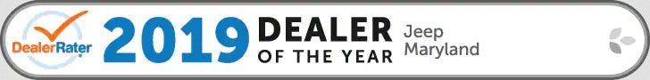 2019 DealerRater Dealer of the Year | Jeep Maryland